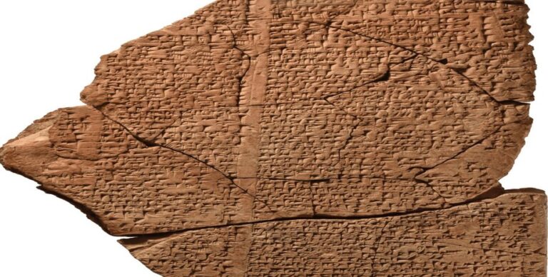 Найден 3000-летний гимн Вавилона: он был написан клинописью на глиняной табличке»>