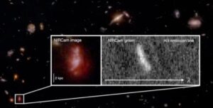 Самые старые галактики во Вселенной были горячими беспорядочными структурами (фото)»>