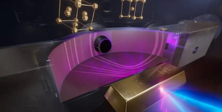 Золото меняется под давлением, в 10 млн раз превышающем земное: физики увидели нечто неожиданное»>