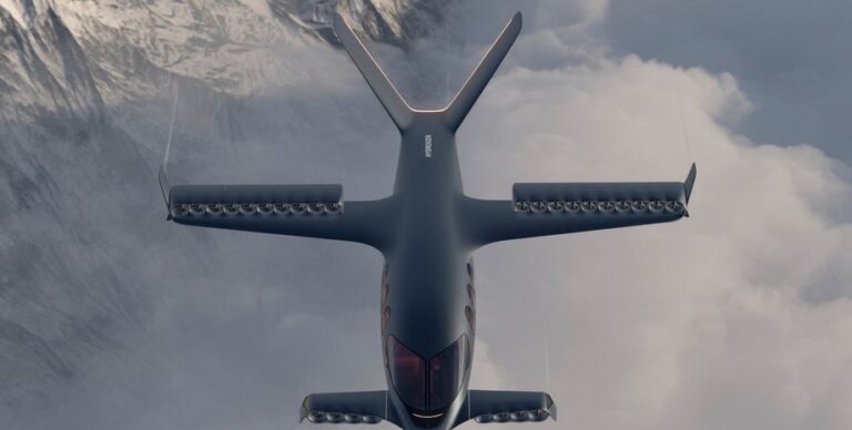 Представлен «первый в мире» водородный самолет с вертикальным взлетом и посадкой (видео)»>