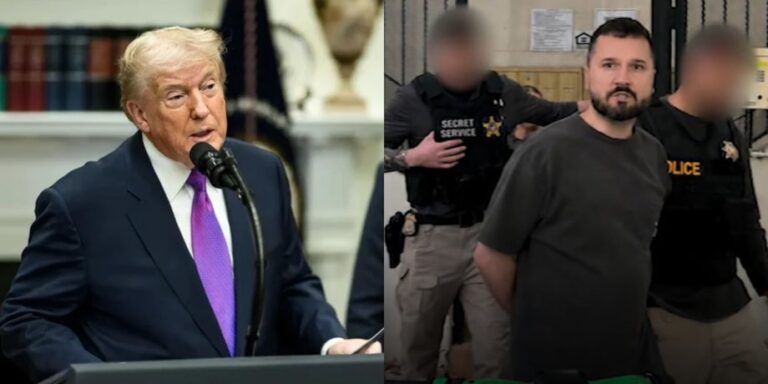 «Телепортировался» в Овальный кабинет с ножом: в США за угрозы убить Трампа арестовали известного блогера»>