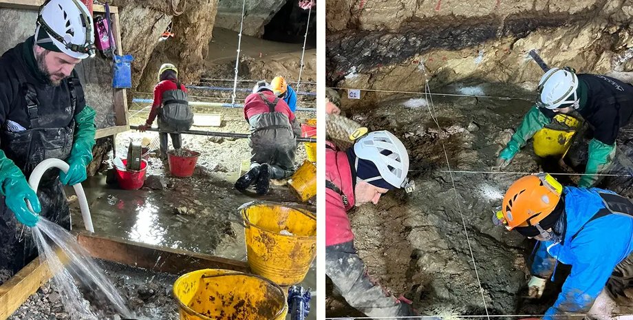 Археологи исследуют пещеры Пертоза-Аулетта