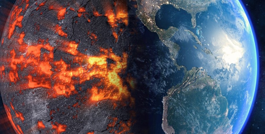 Земля континенты мантия