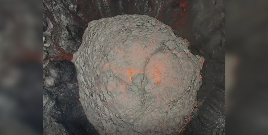 вулкан Фаградальсфьядль, Исландия, извержение вулкана