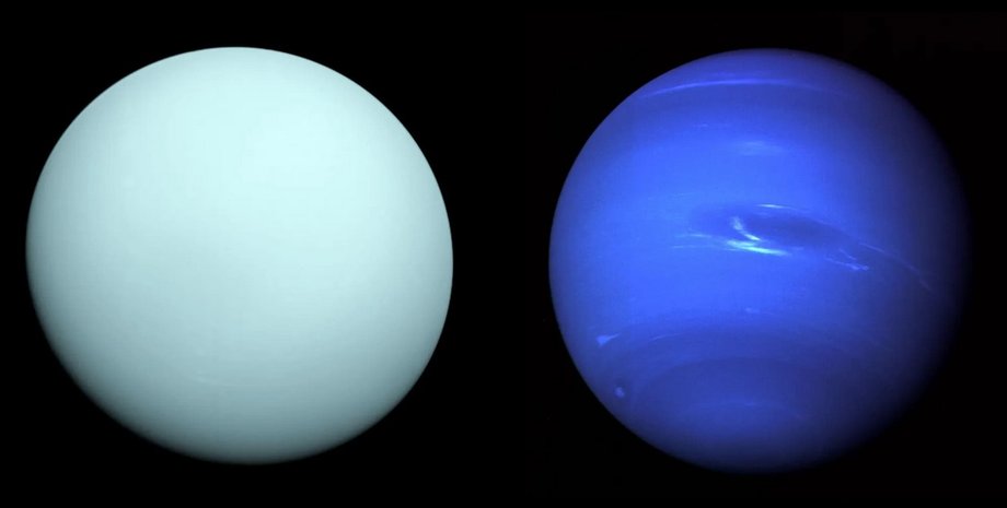 Уран и Нептун