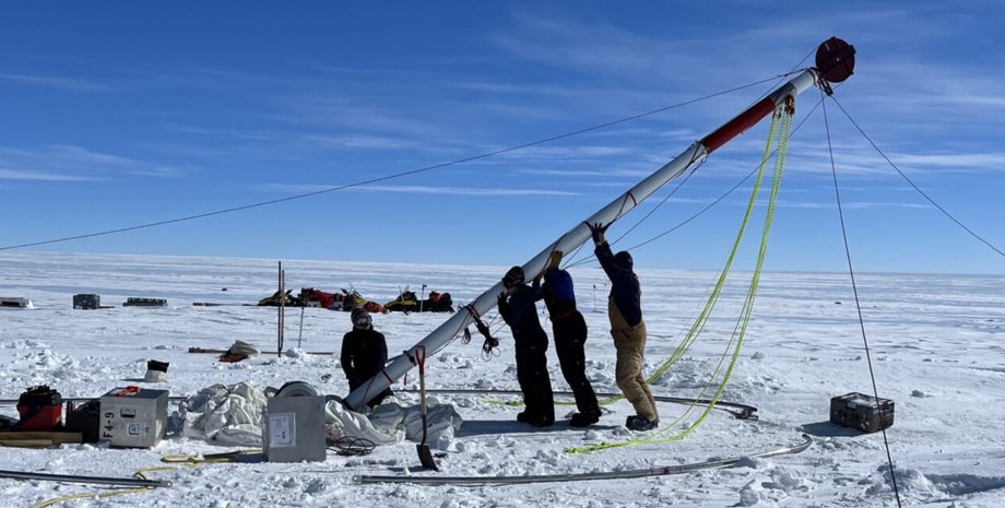 антарктида, ледяной керн, лед, капсула времени