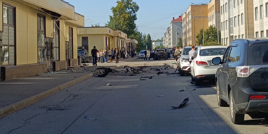 фото места взрыва в Санкт-Петербурге 27 августа